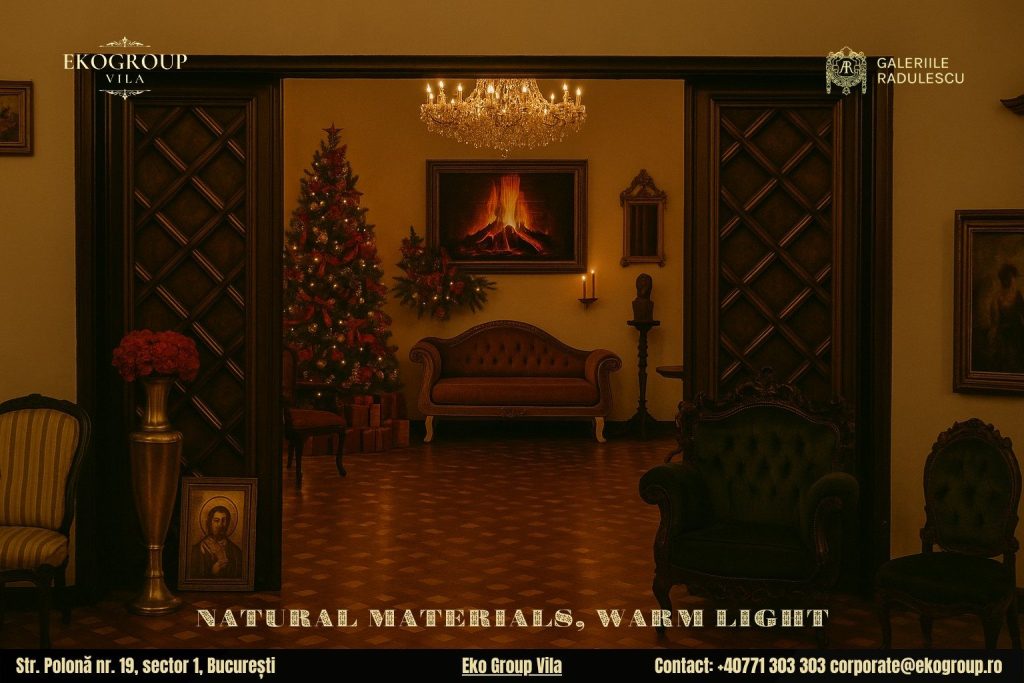 Decoratiuni de Craciun ce Poartă Amprenta Magiei Crăciunului din Anii ’30 – O Experiență Inedită la Eko Group Vila 2 Decoratiuni de Craciun ce Poartă Amprenta Magiei Crăciunului din Anii ’30 – O Experiență Inedită la Eko Group Vila